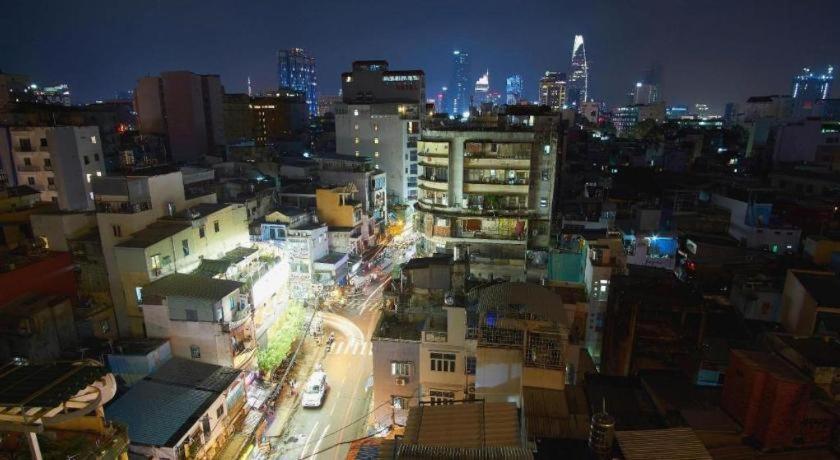 Hoang Vinh Hotel Cidade de Ho Chi Minh Exterior foto